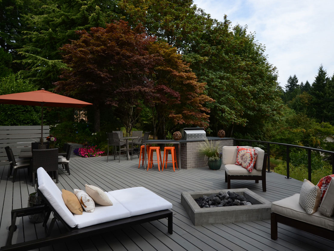 Outdoor living spaces by CM&D